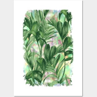 Nature - Bamboo - Painting - Bamboo Plants Posters and Art